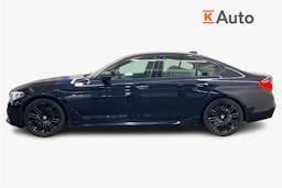 Musta BMW 530 2018 kuva 6.
