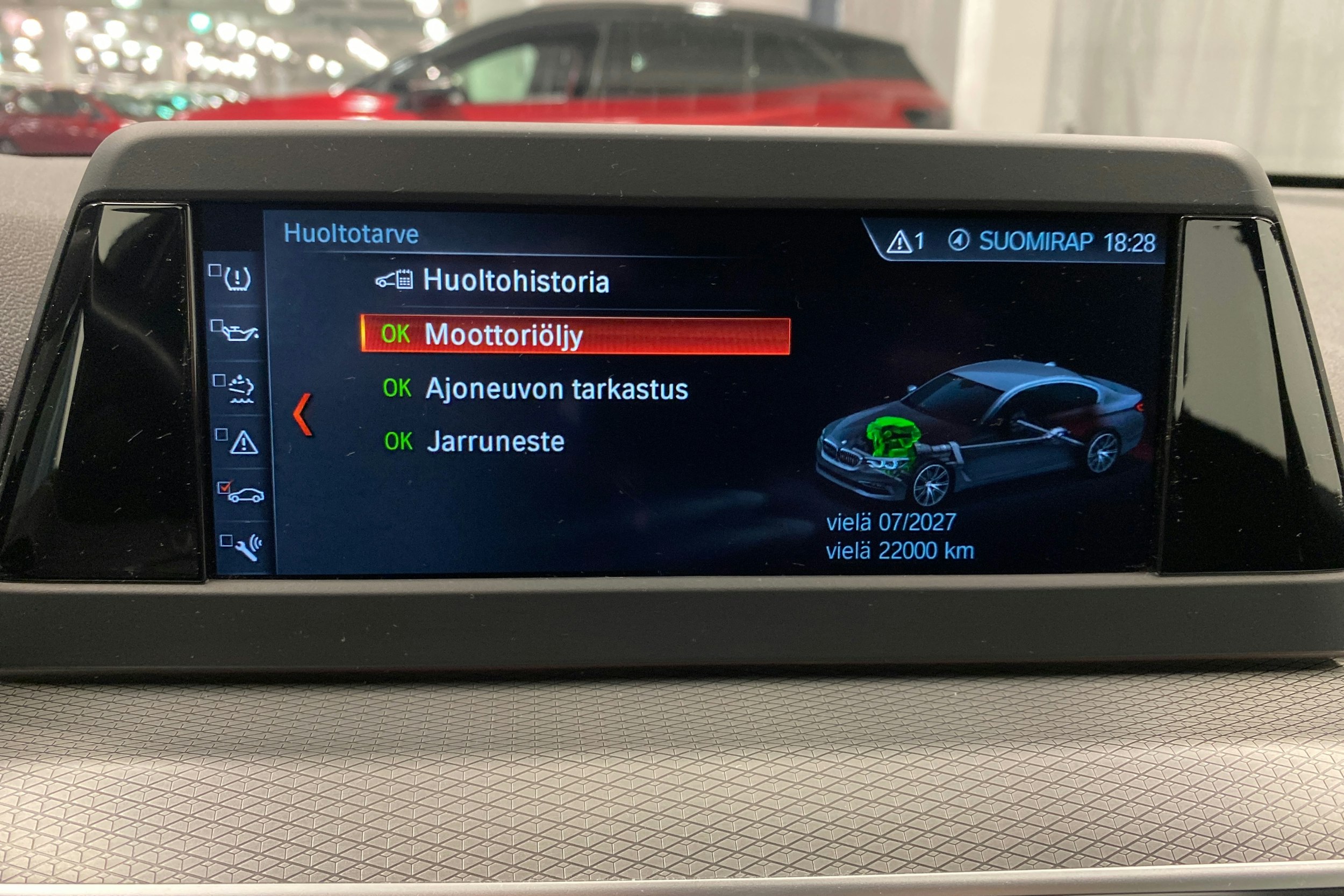 Musta BMW 530 2018 kuva 15.