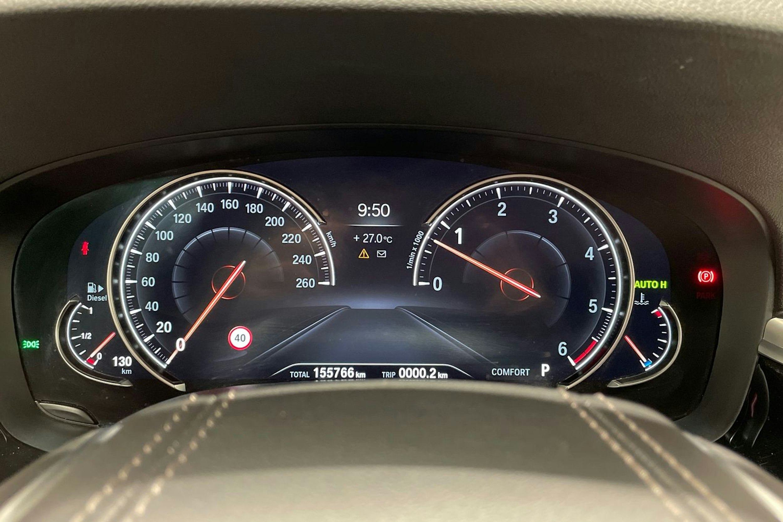 harmaa BMW 530 2018 kuva 16.