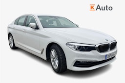 valkoinen BMW 530 2019 kuva 1.