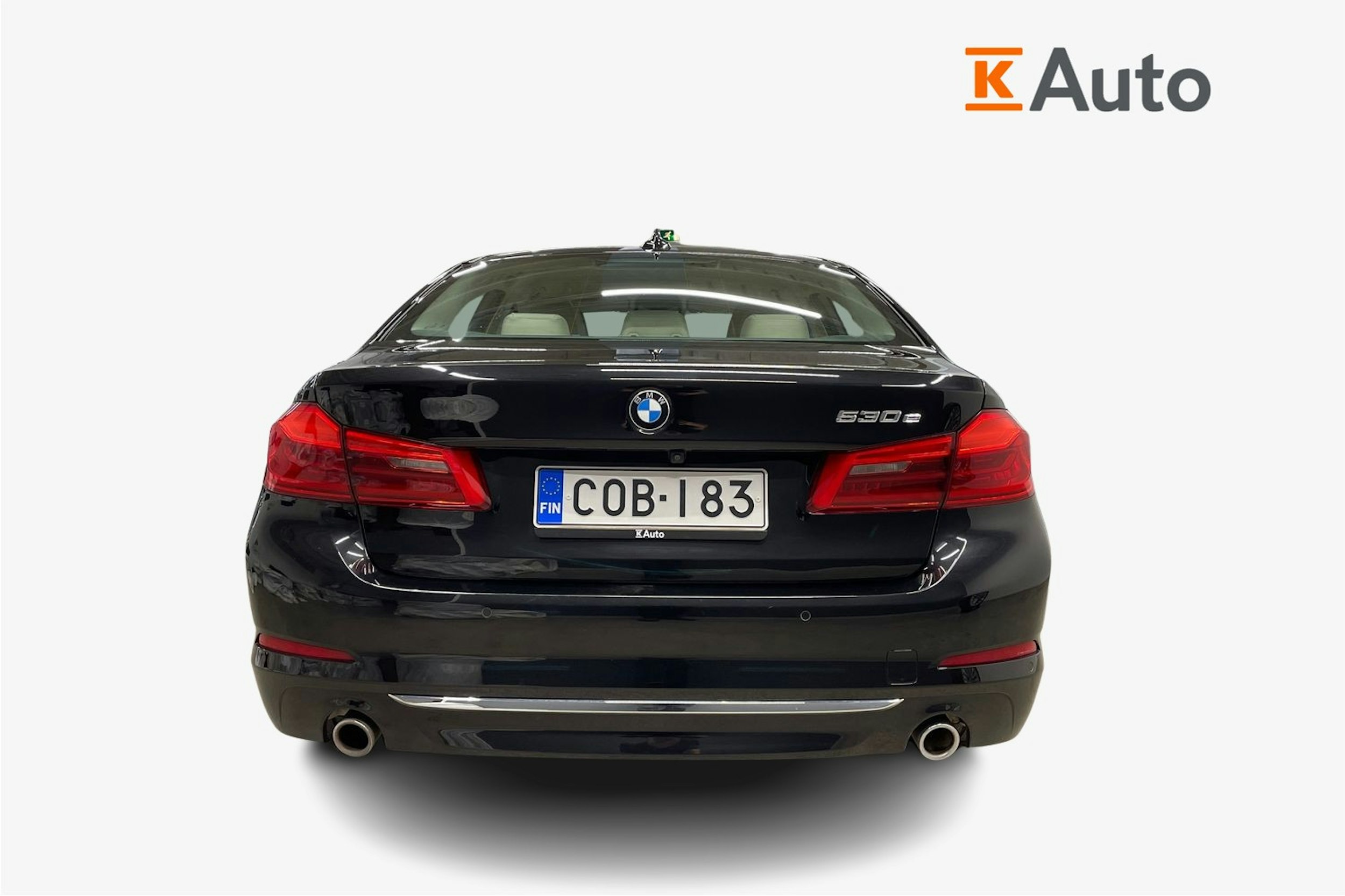 musta BMW 530 2019 kuva 3.
