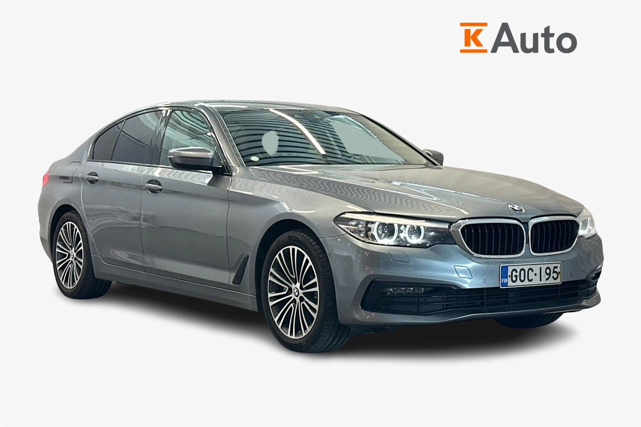 sininen BMW 530 2019 kuva 1.