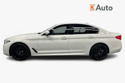 valkoinen BMW 530 2019 kuva 6.