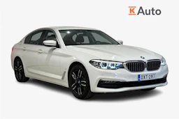 valkoinen BMW 530 2019 kuva 1.