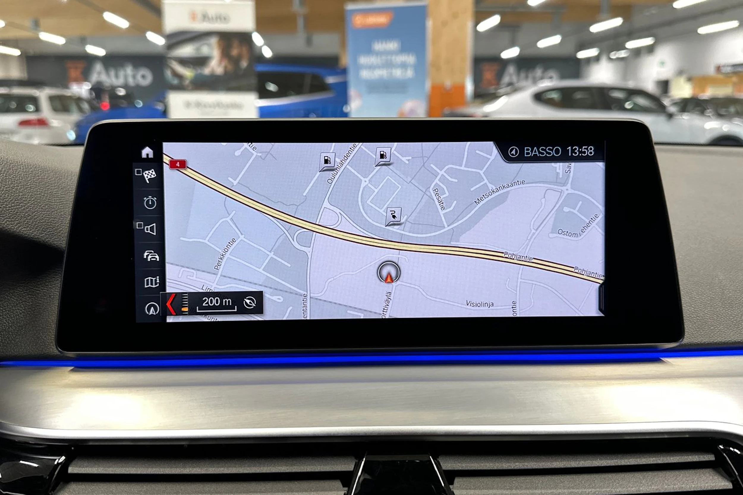 musta BMW 530 2019 kuva 23.