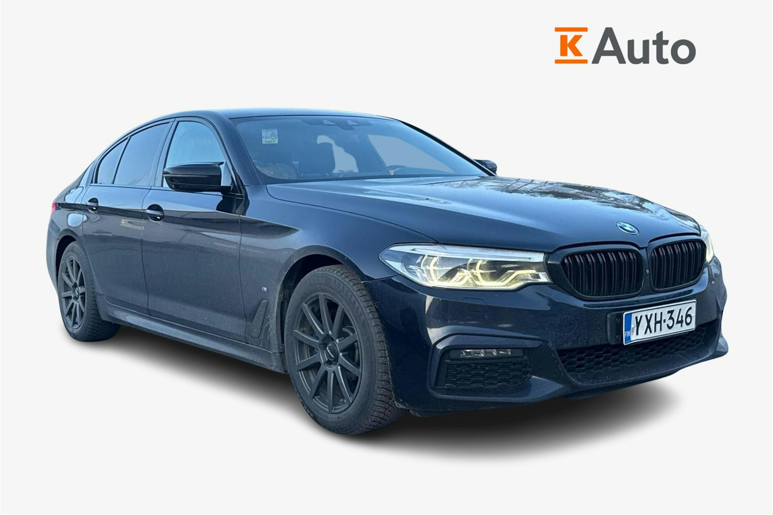 musta BMW 530 2019 kuva 1.