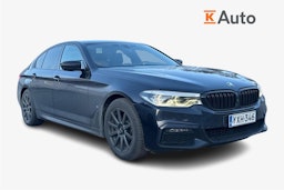 musta BMW 530 2019 kuva 1.