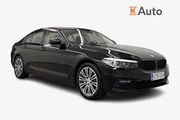 musta BMW 530 2020 kuva 1.