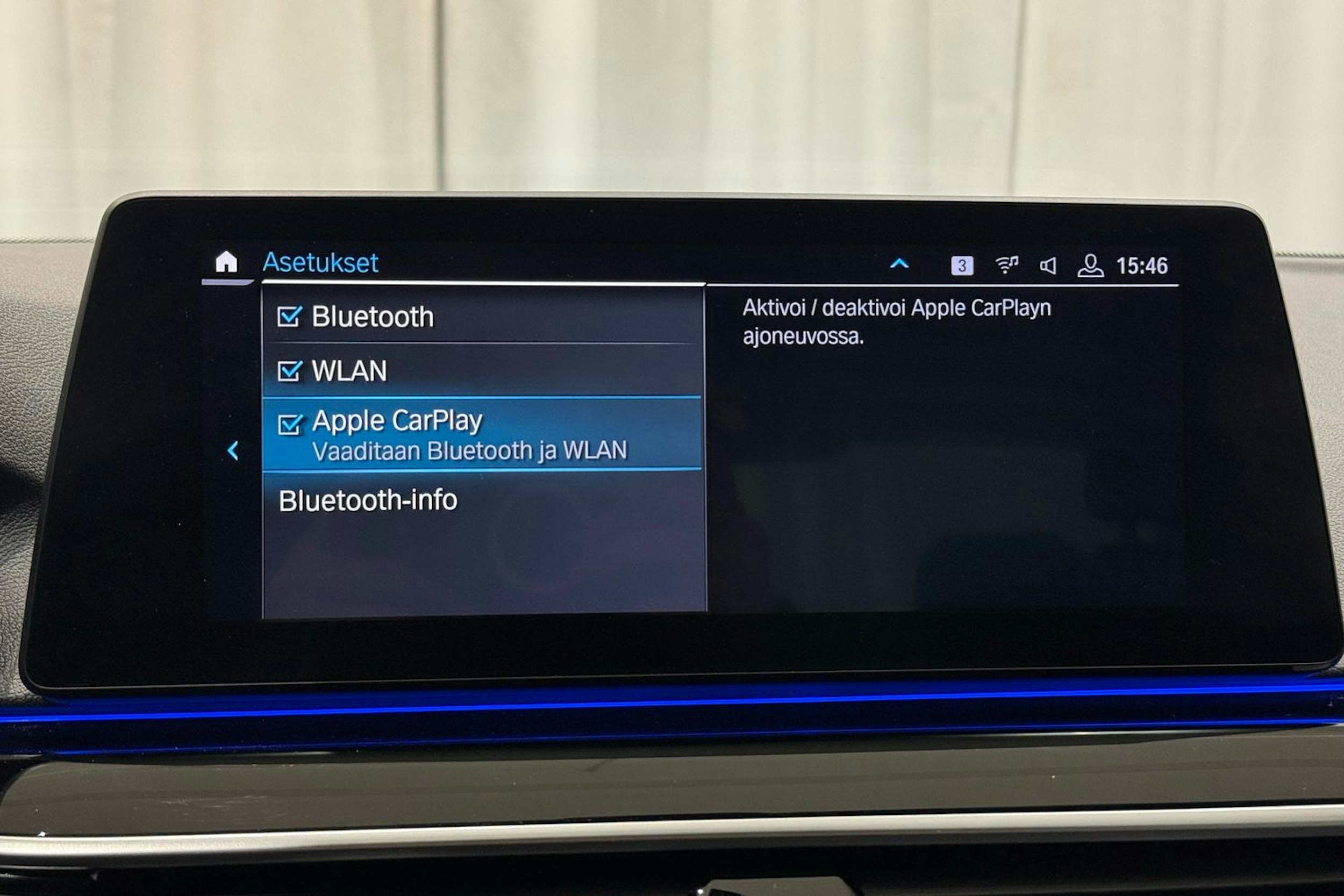 valkoinen BMW 530 2020 kuva 23.