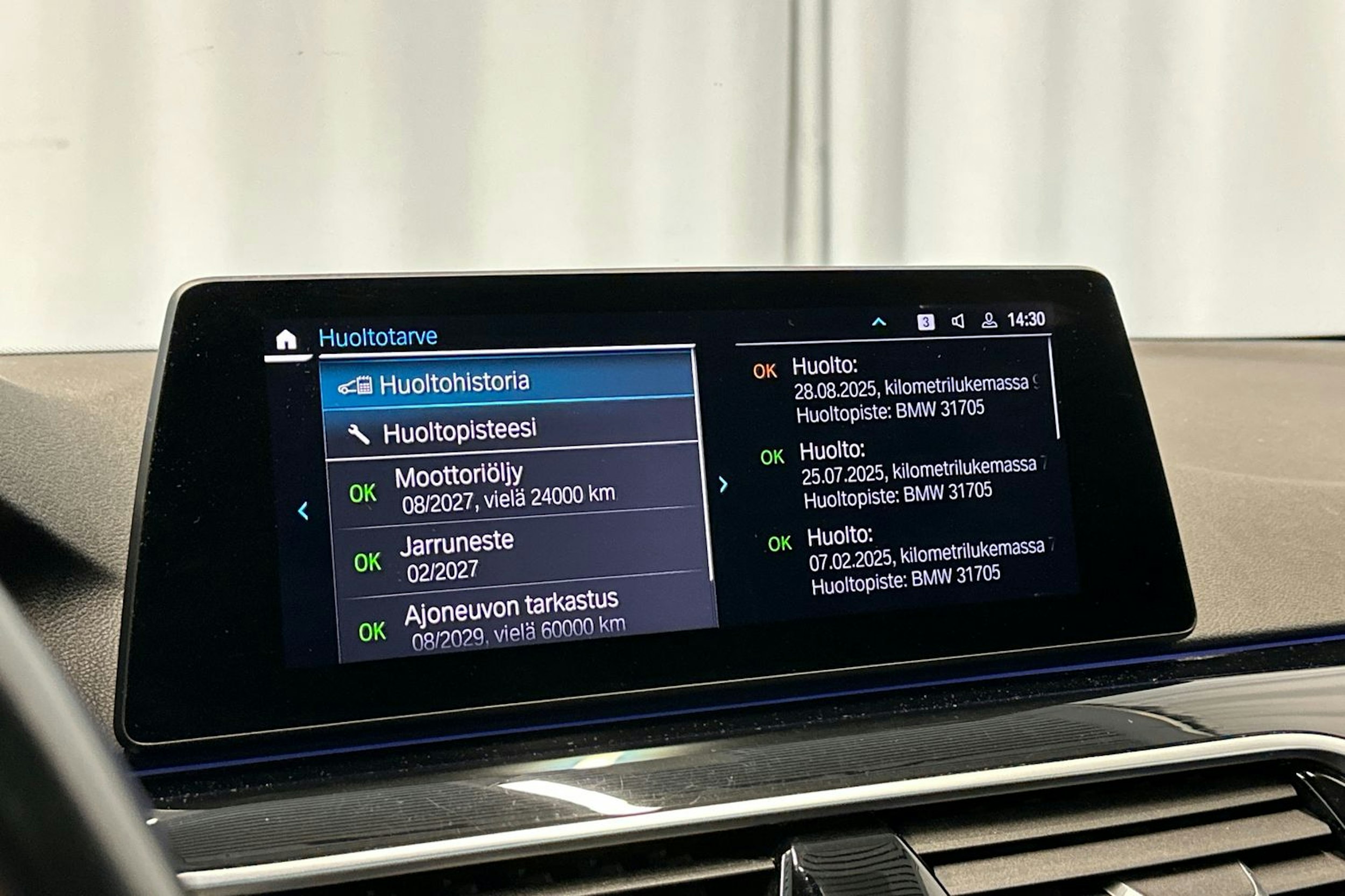 harmaa BMW 530 2020 kuva 22.