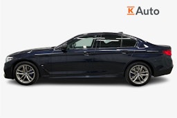 sininen BMW 530 2020 kuva 6.