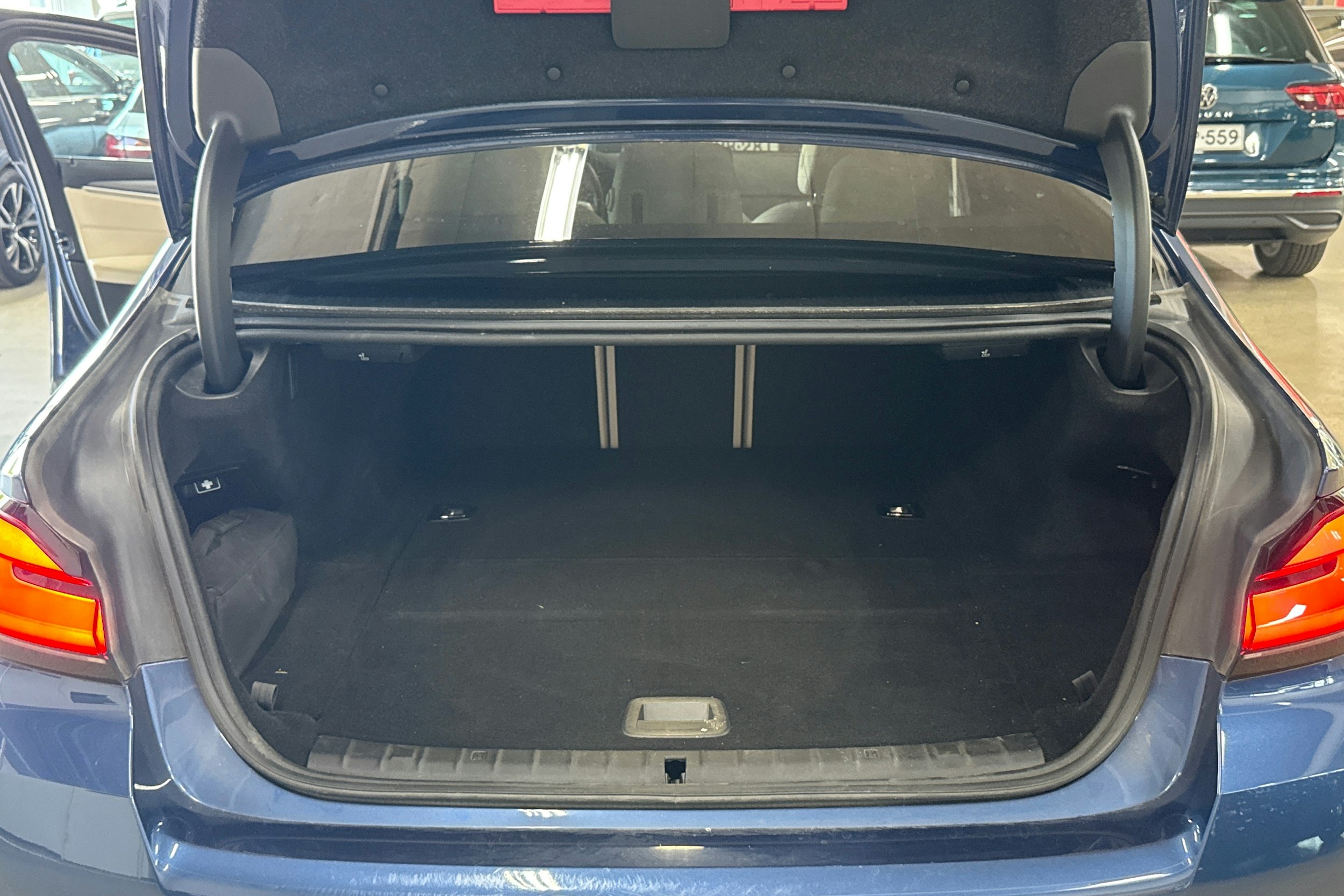 sininen BMW 530 2020 kuva 28.