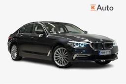 musta BMW 530 2020 kuva 1.