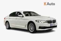 Valkoinen BMW 530 2020 kuva 1.