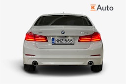 Valkoinen BMW 530 2020 kuva 3.