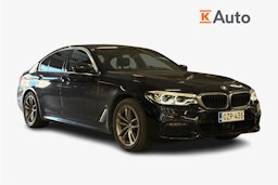 musta BMW 530 2020 kuva 1.