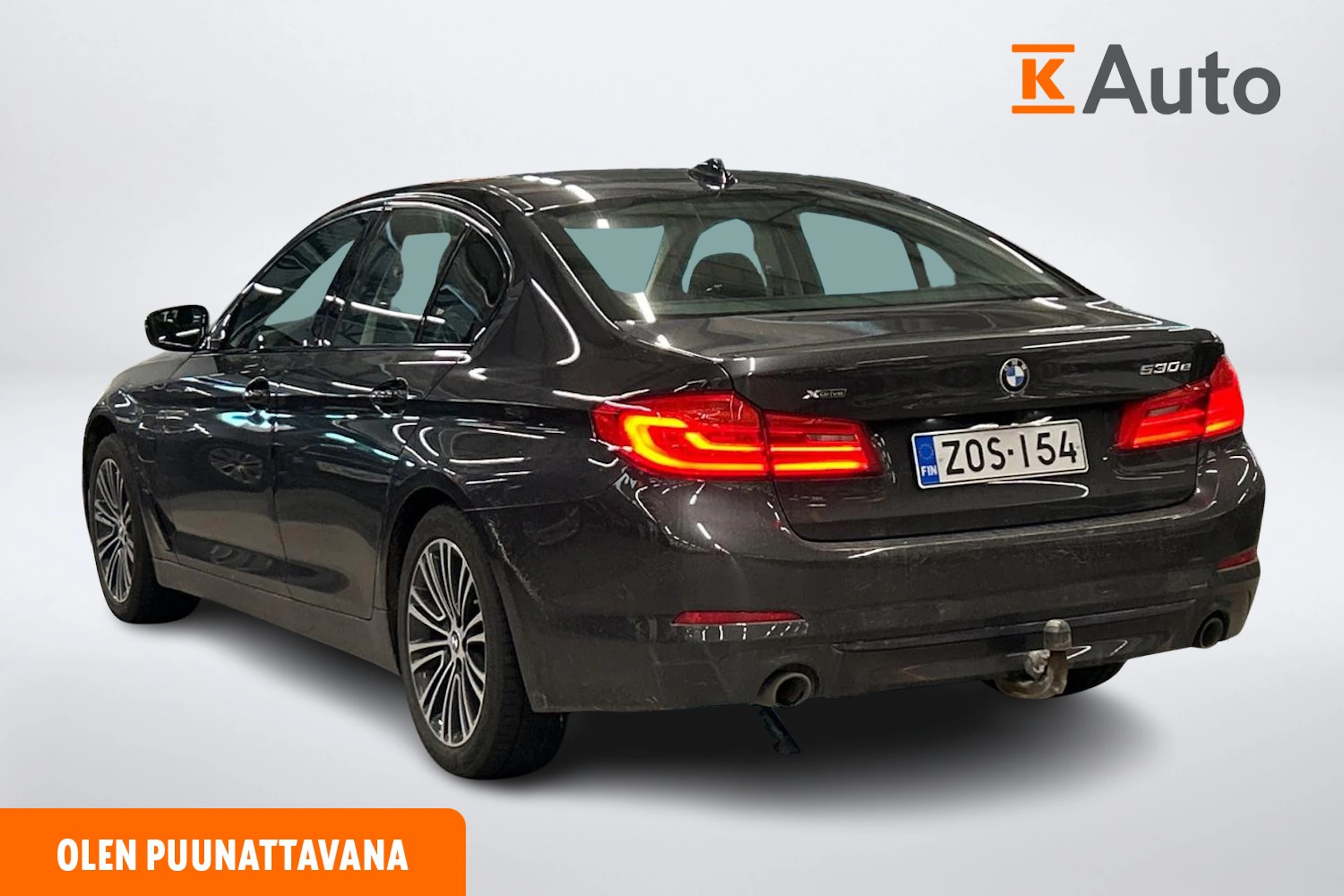 harmaa BMW 530 2020 kuva 2.