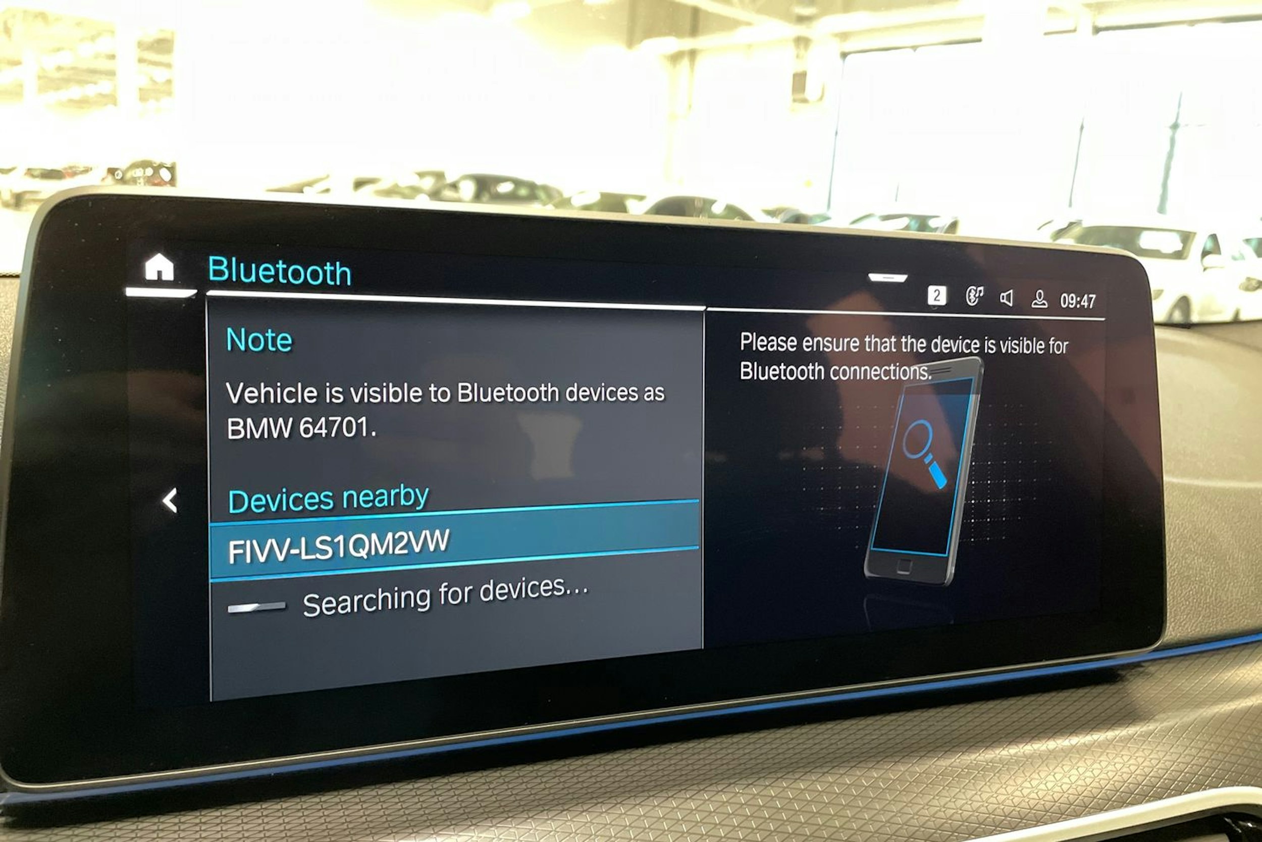 sininen BMW 530 2021 kuva 24.