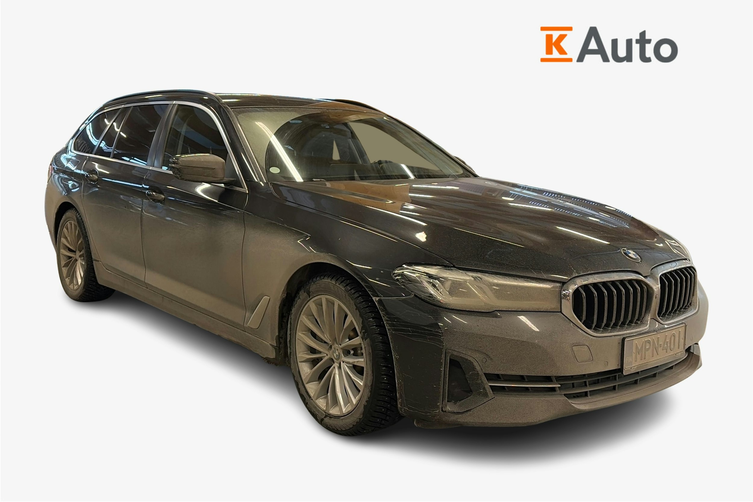 met. harmaa BMW 530 2021 kuva 1.