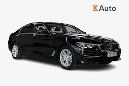 Musta BMW 530e iPerformance 2020 kuva 1.