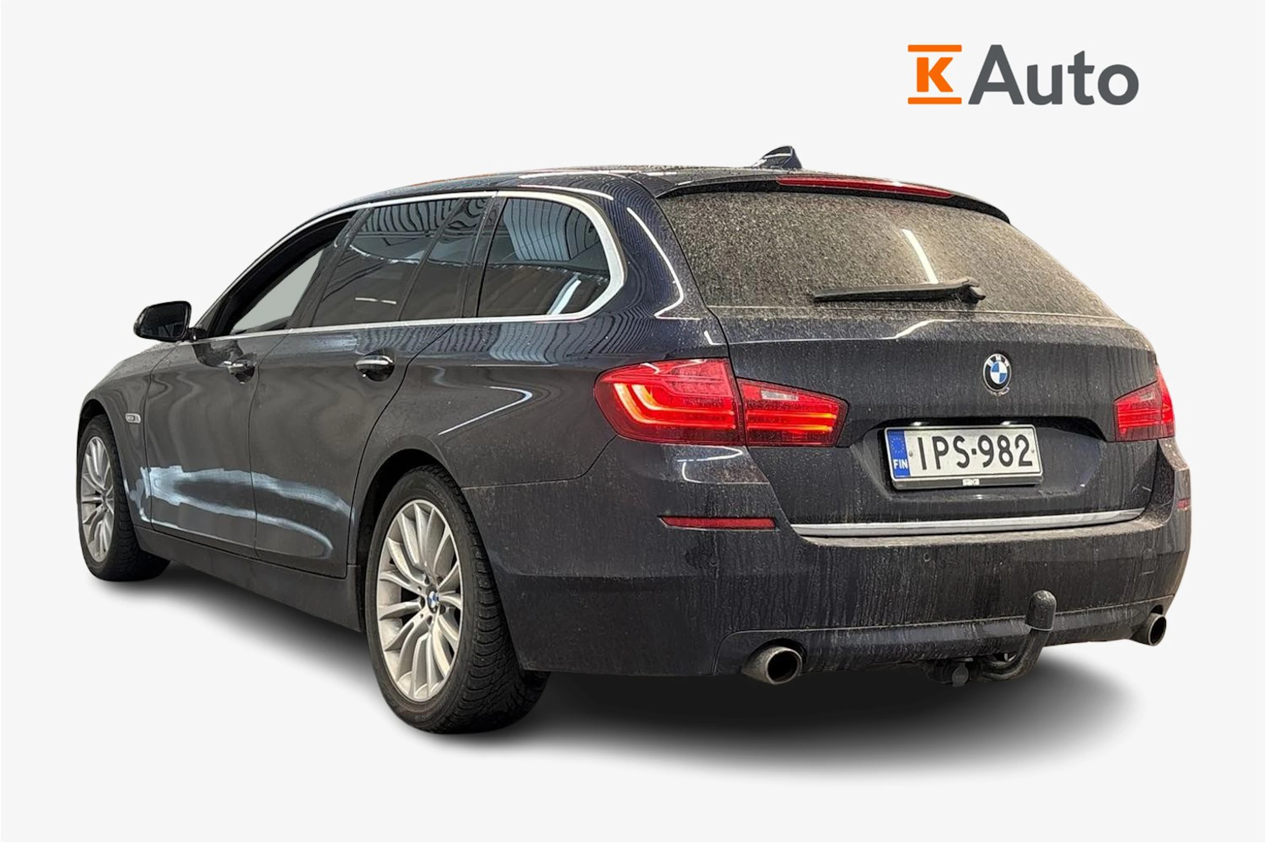 vihreä BMW 535 2015 kuva 2.