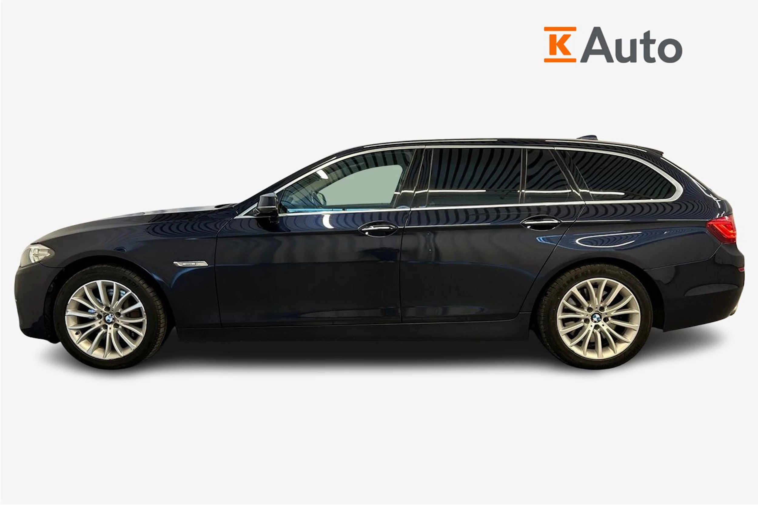 vihreä BMW 535 2015 kuva 7.