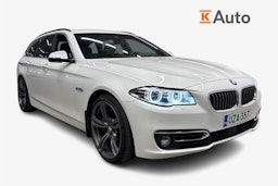valkoinen BMW 535 2016 kuva 1.