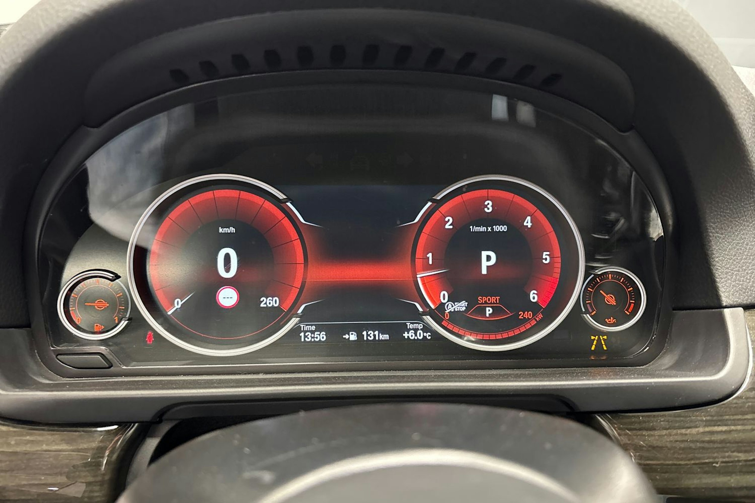 valkoinen BMW 535 2016 kuva 19.