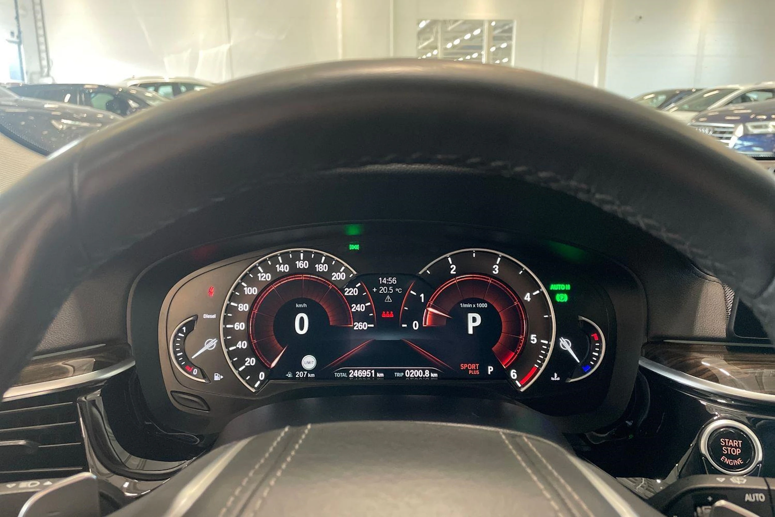 musta BMW 540 2017 kuva 15.