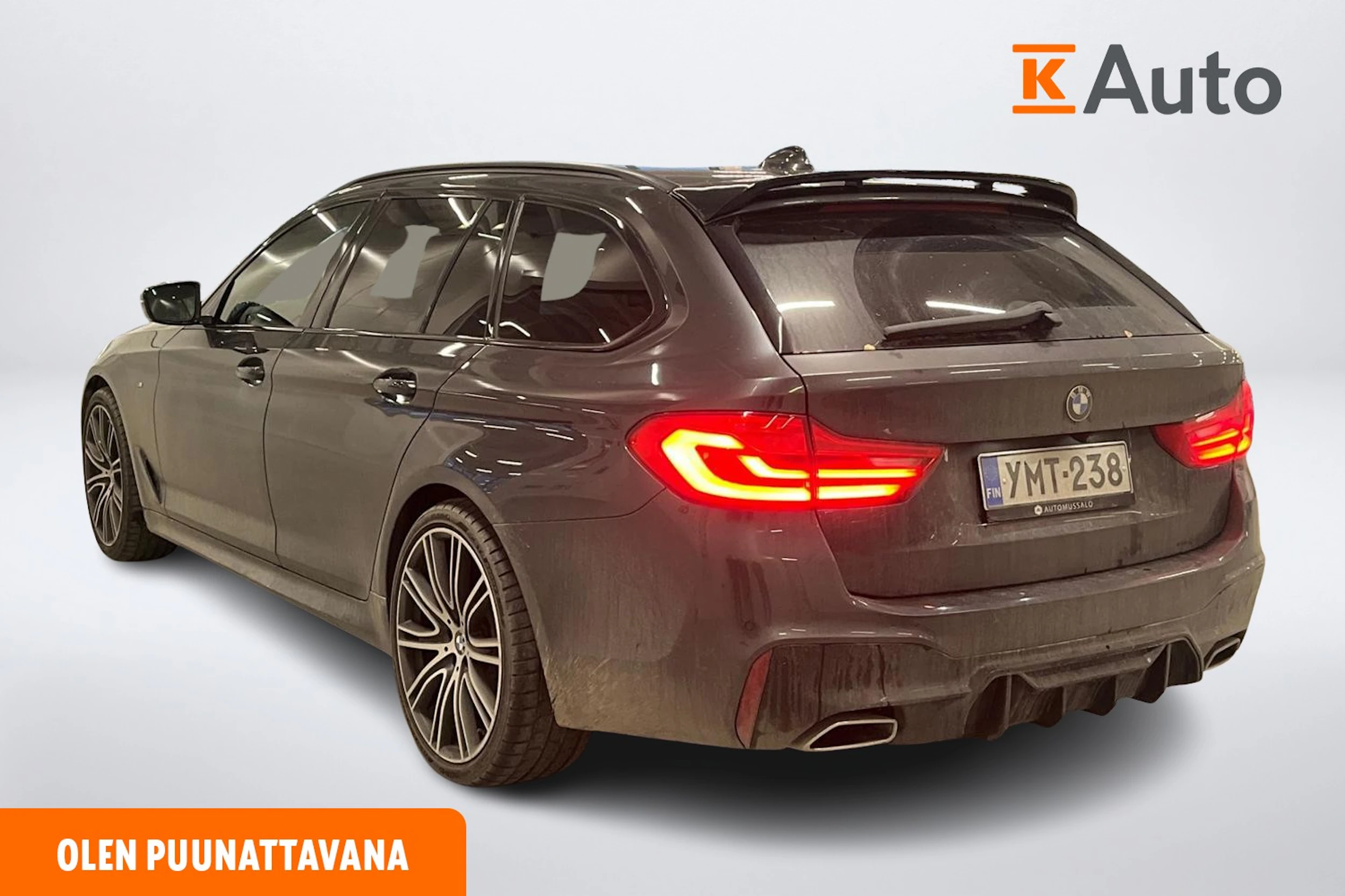 harmaa BMW 540 2018 kuva 2.