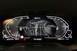 sininen BMW 545 2020 kuva 22.