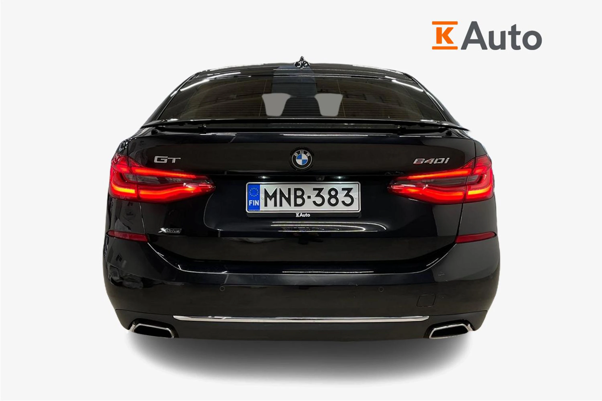 Musta BMW 640 Gran Turismo 2018 kuva 3.