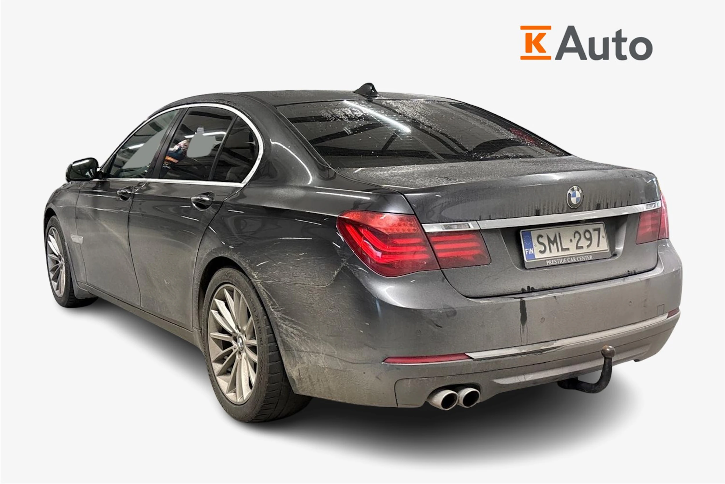 harmaa BMW 730 2014 kuva 2.