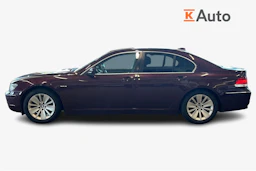 punainen BMW 740 2008 kuva 5.