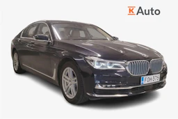 Sininen BMW 740 2017 kuva 1.