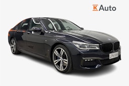 musta BMW 740 2017 kuva 1.