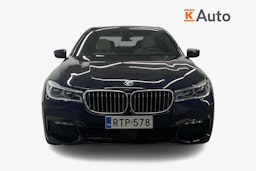 Musta BMW 740 2017 kuva 5.