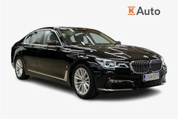musta BMW 740 2017 kuva 1.