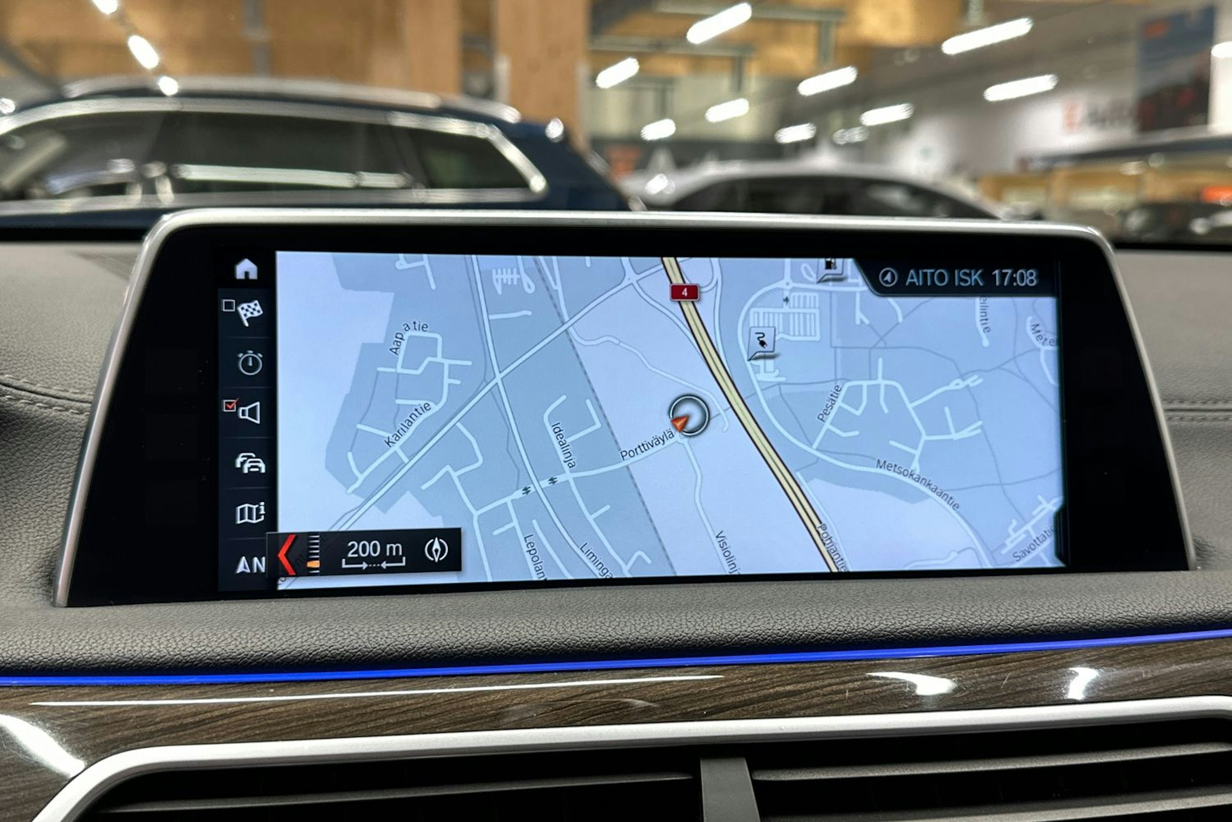 musta BMW 740 2017 kuva 23.
