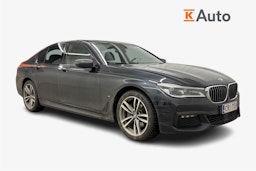 harmaa BMW 740 2018 kuva 1.