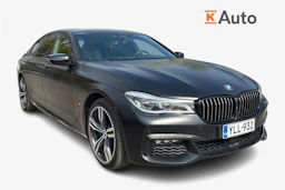 Musta BMW 740 2018 kuva 1.