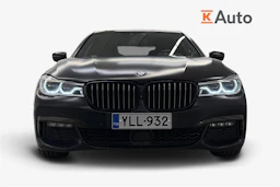 Musta BMW 740 2018 kuva 5.