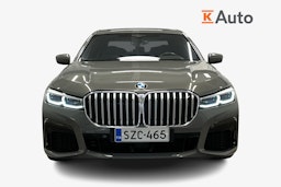 Harmaa BMW 745 2019 kuva 4.