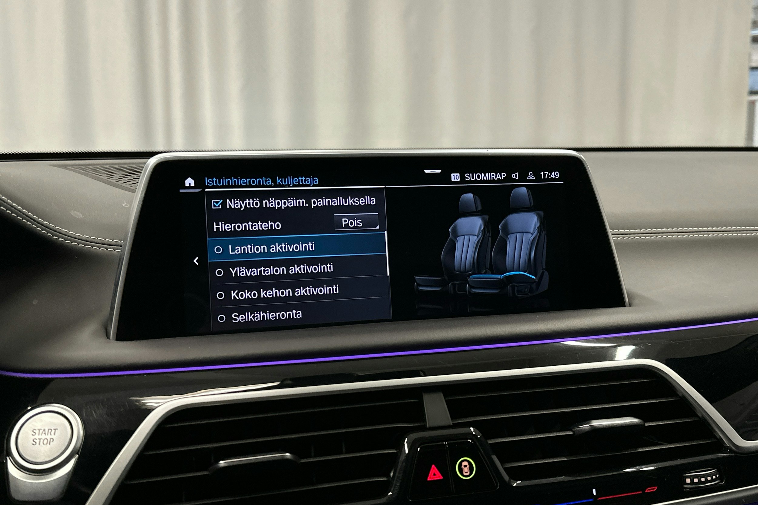 Harmaa BMW 745 2019 kuva 19.