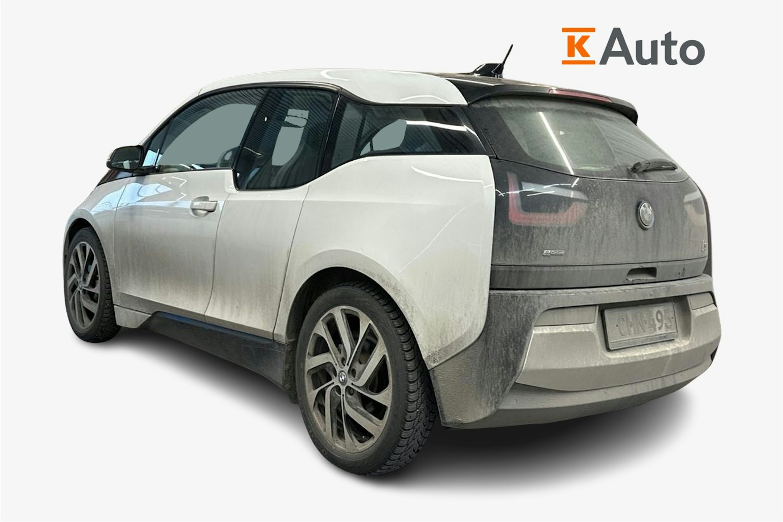 Valkoinen BMW i3 2015 kuva 2.