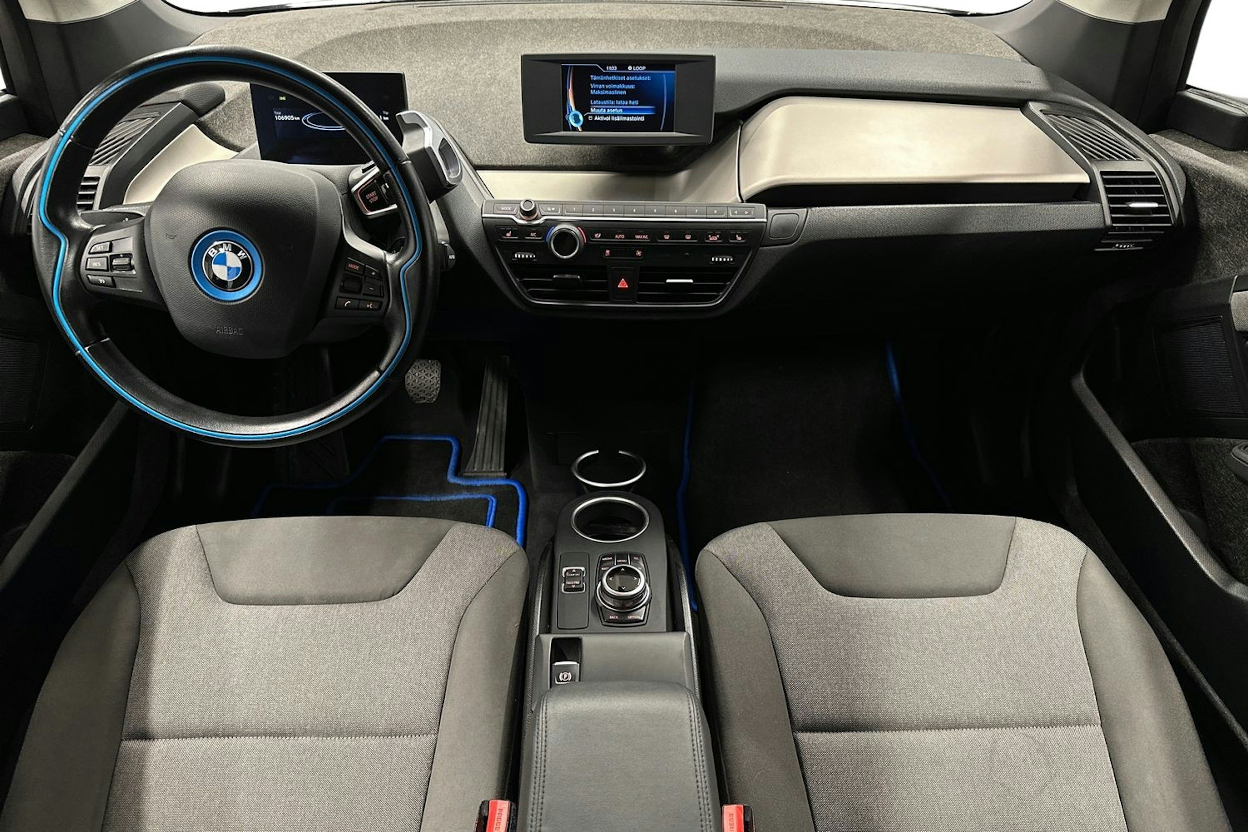 musta BMW i3 2018 kuva 9.