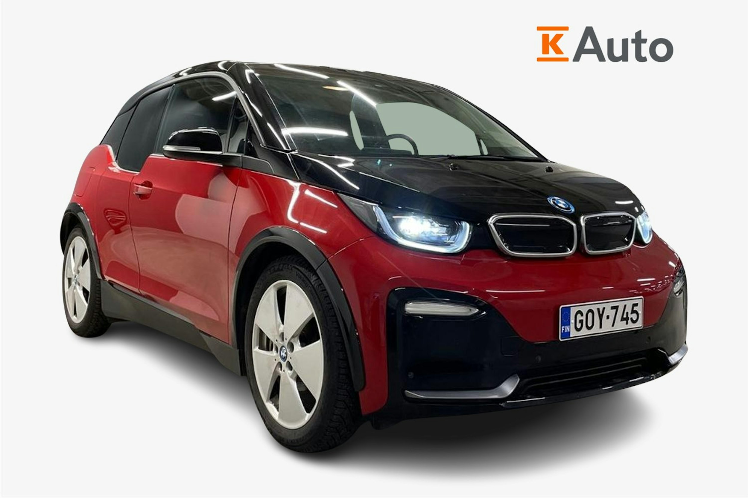 Punainen BMW i3 2019 kuva 1.