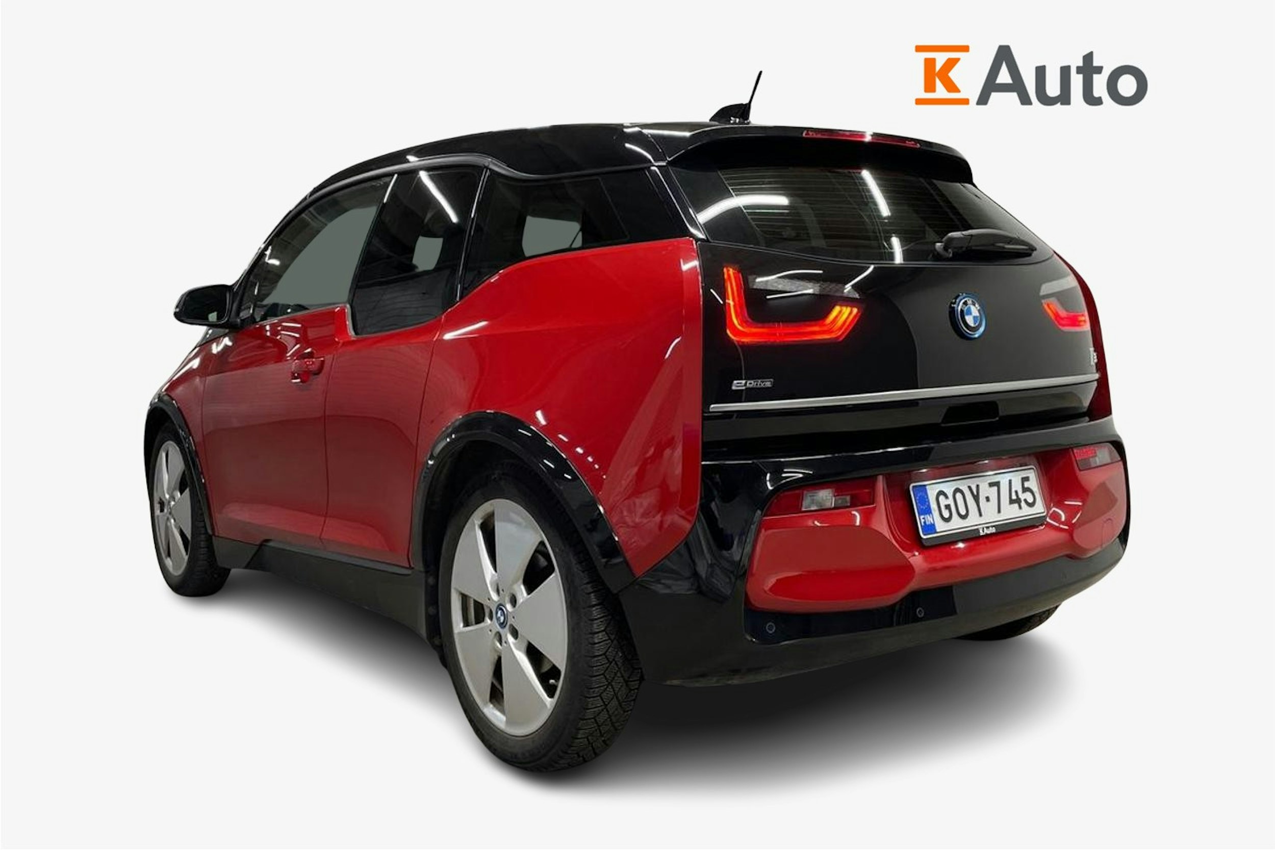 Punainen BMW i3 2019 kuva 2.