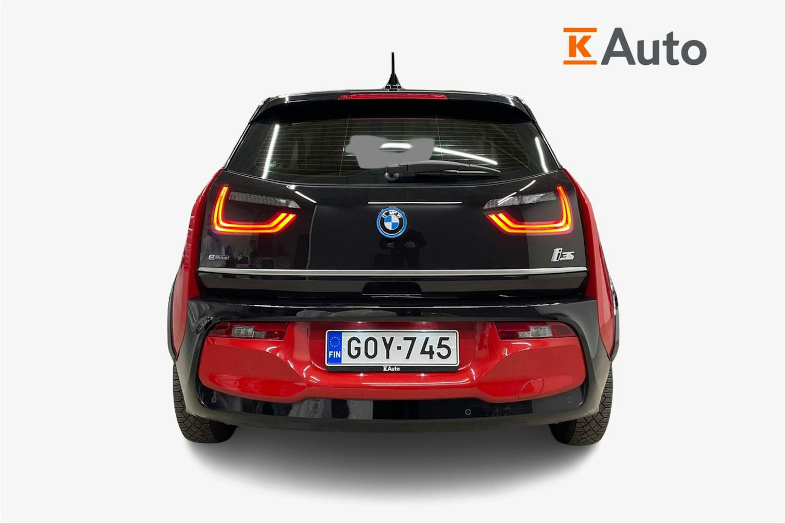 Punainen BMW i3 2019 kuva 3.
