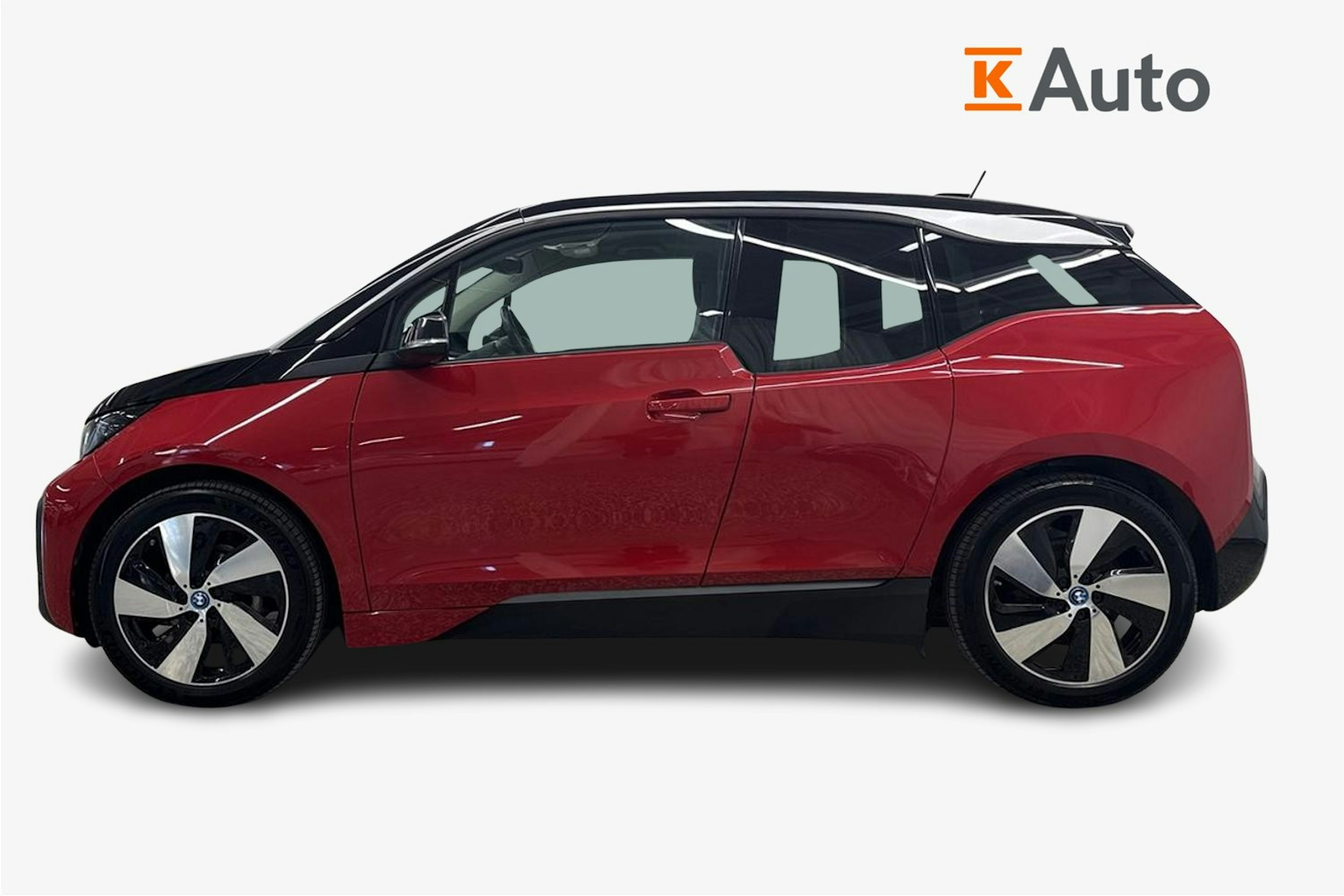 Punainen BMW i3 2020 kuva 6.